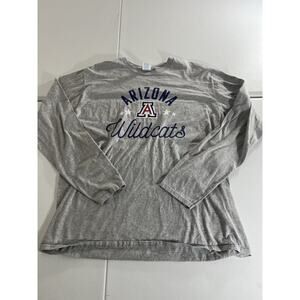 Arizona Wildcats Men's Long Sleeve Port & Company Size XL Gray
